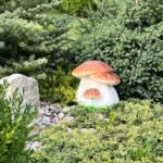 sodo dekoracija grybas baravikas