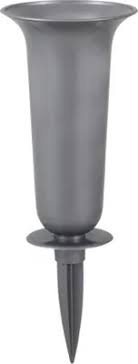 Plastikinis įsmeigiamas kapų vazonas